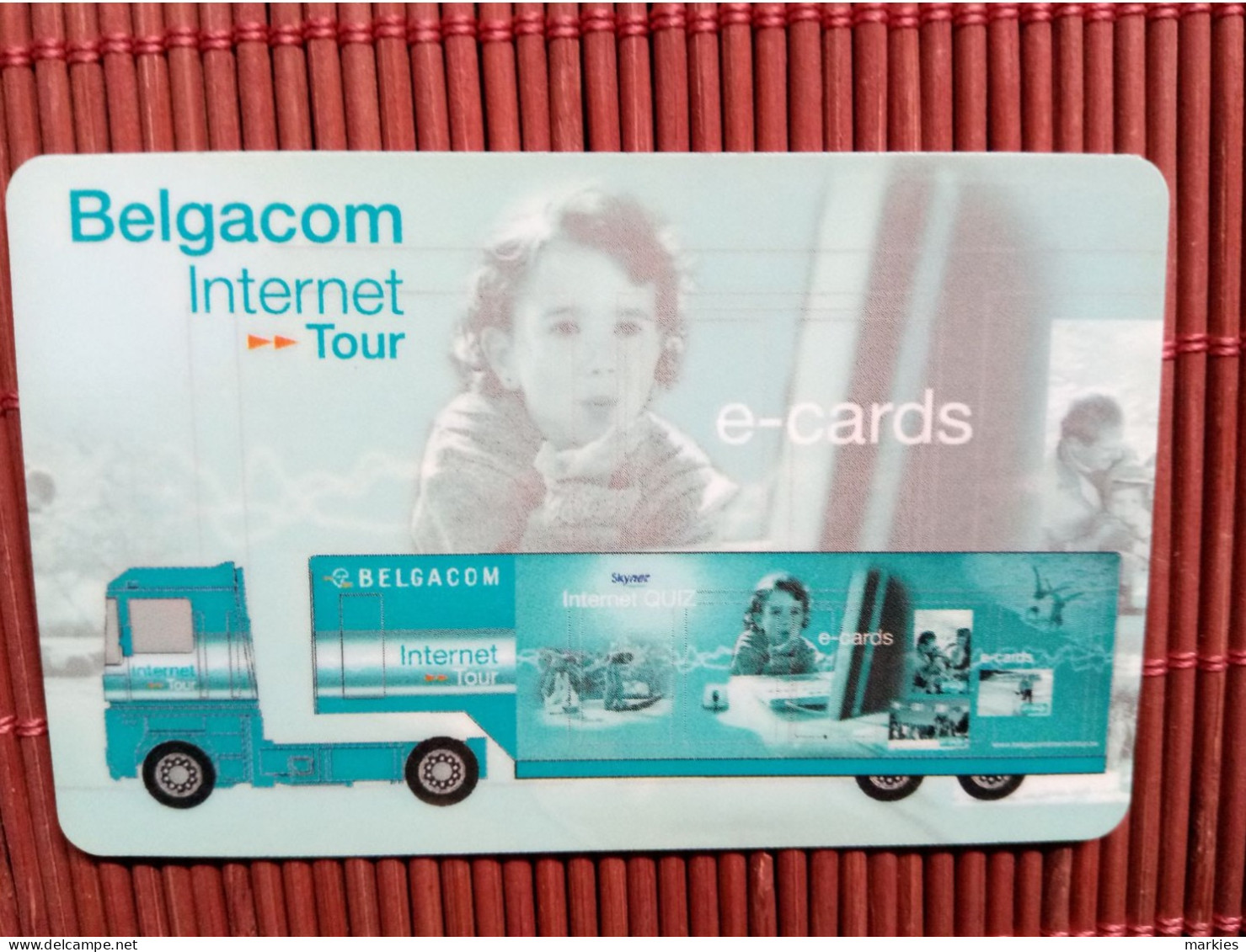 Sratch & Surf Belgacom Prepaidcard Used 2 Photos Rare - Cartes GSM, Recharges & Prépayées