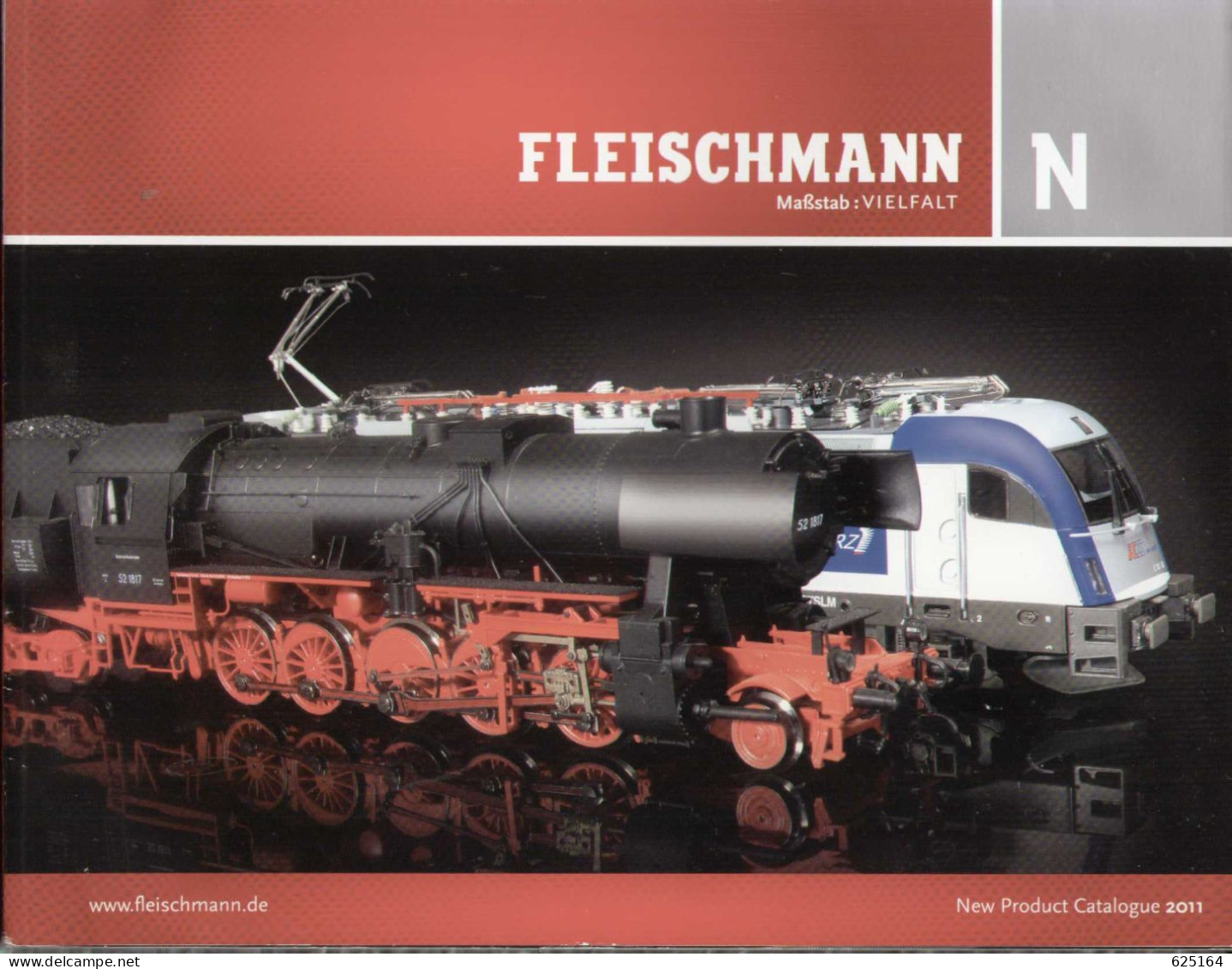 Catalogue FLEISCHMANN 2011 N Maßstab VIELFALT New Product - Duits
