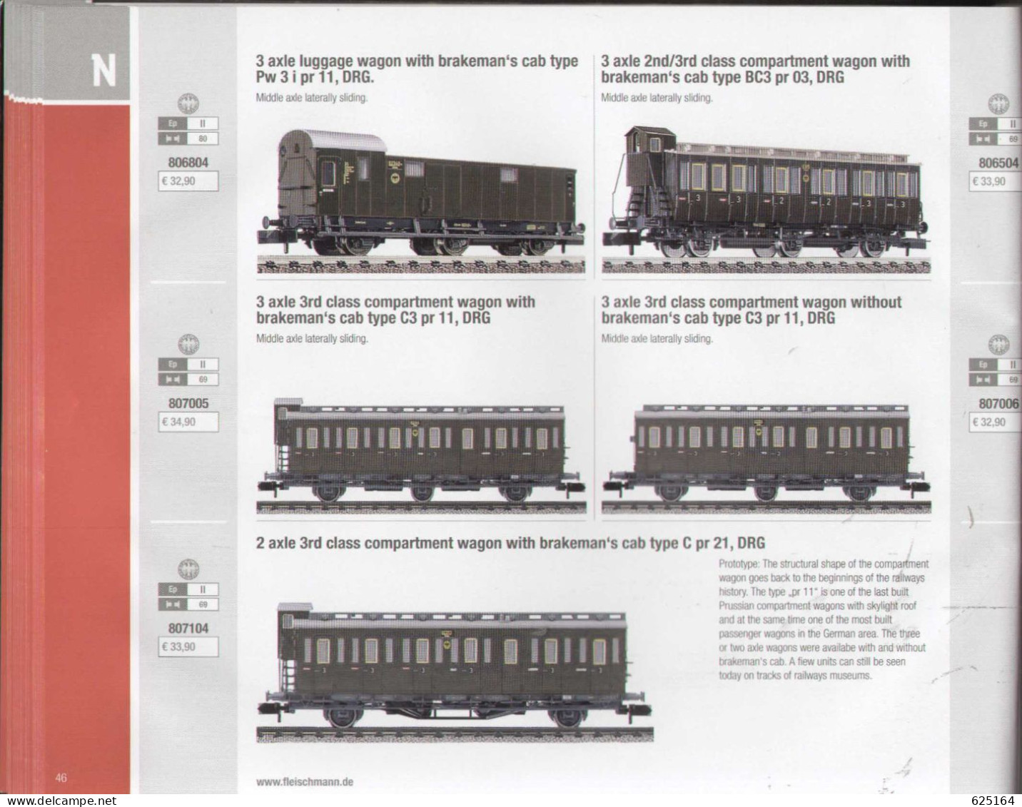 Catalogue FLEISCHMANN 2011 N Maßstab VIELFALT New Product - Allemand