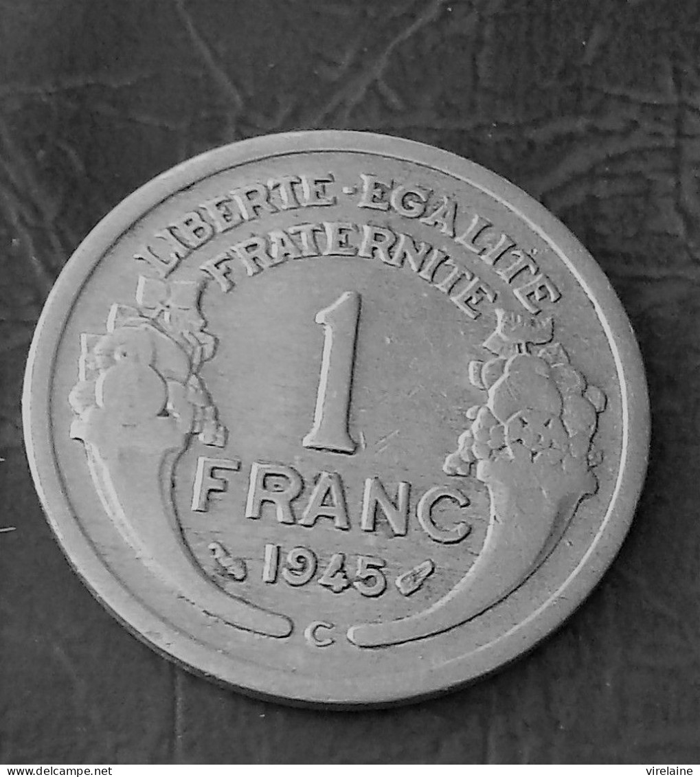 FRANCE - 1 FRANC MORLON 1945 C      (B06 18) - 1 Franc