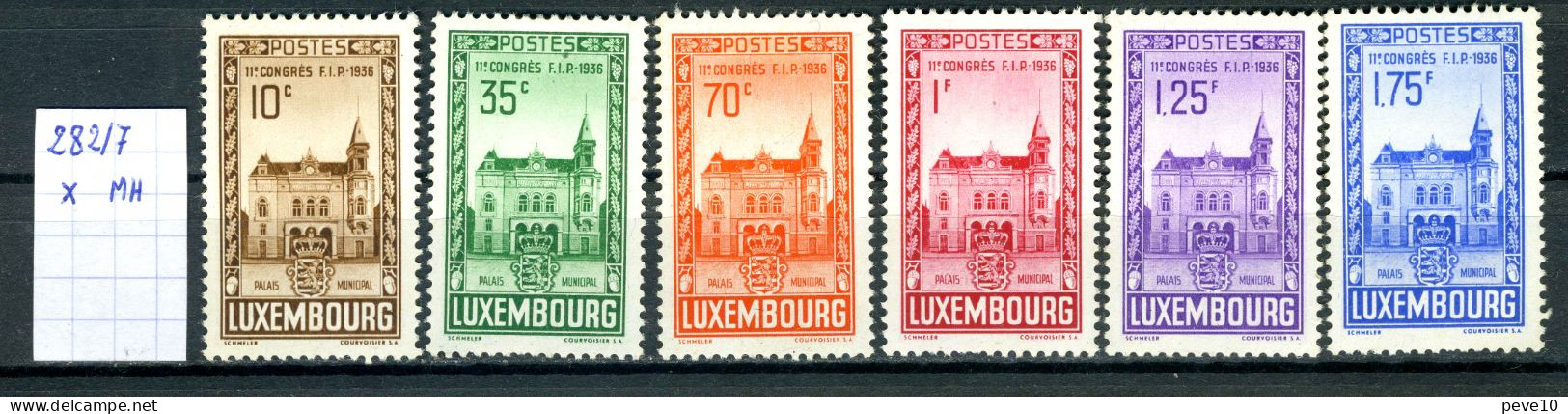 Luxembourg  N° 282/7 Xx - Andere & Zonder Classificatie