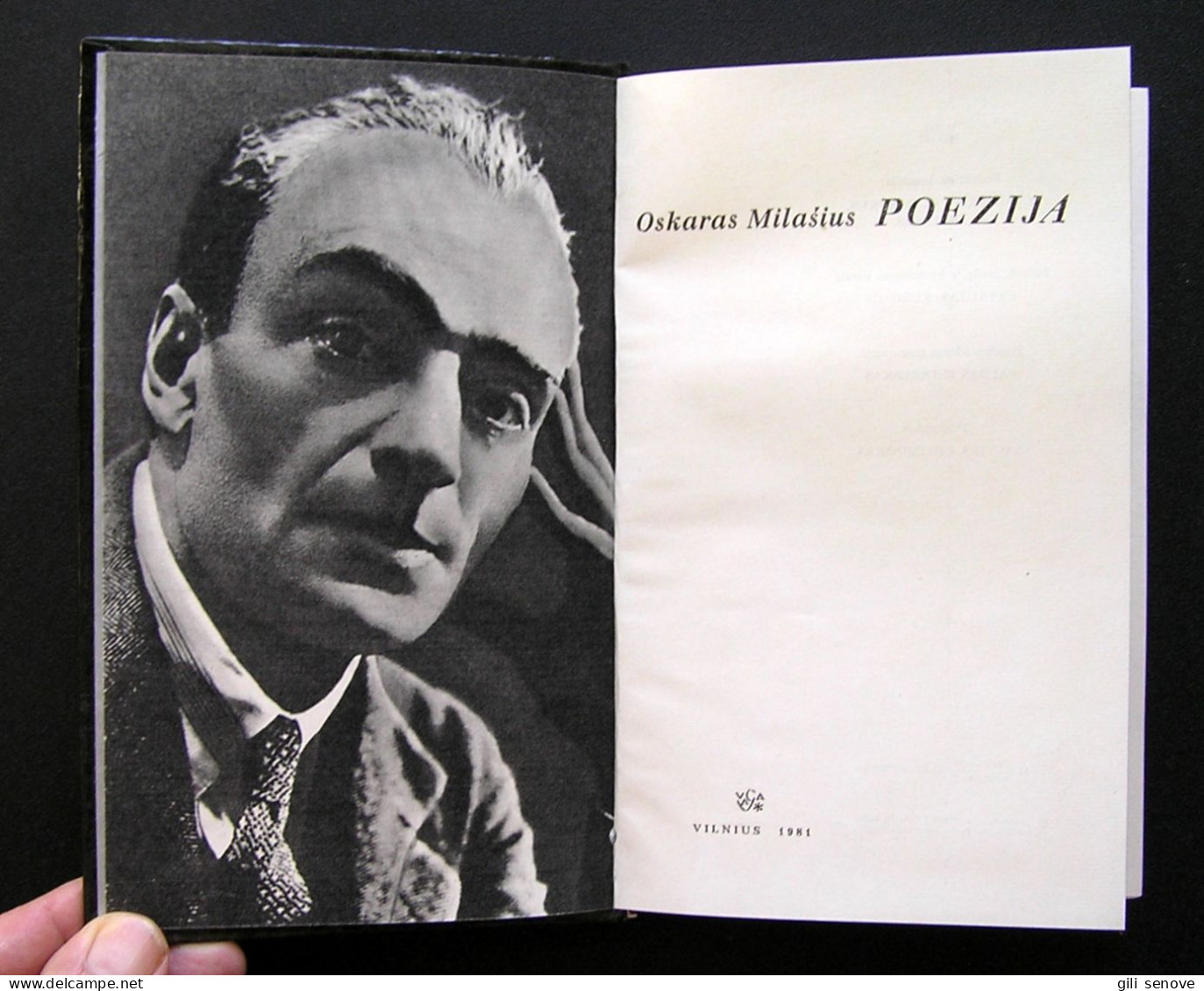 Lithuanian Book / Poezija Oskaras Milašius 1981 - Cultura