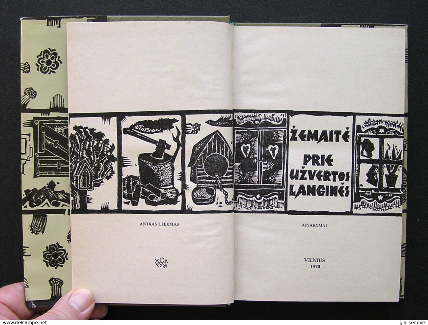 Lithuanian Book / Prie Užvertos Langinės Žemaitė 1978 - Cultura