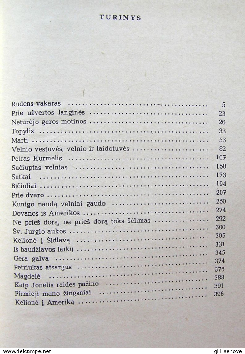 Lithuanian Book / Prie Užvertos Langinės Žemaitė 1978 - Cultura