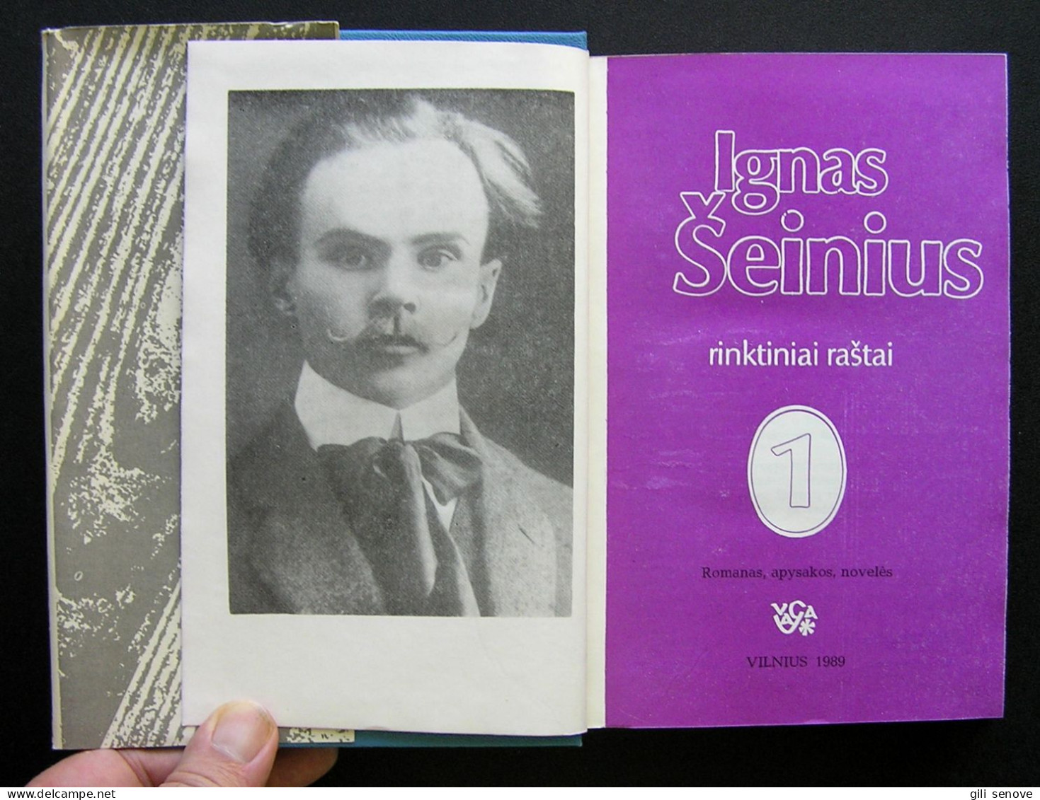 Lithuanian Book / Ignas Šeinius Rinktiniai Raštai (2 Tomai) 1989 - Cultura
