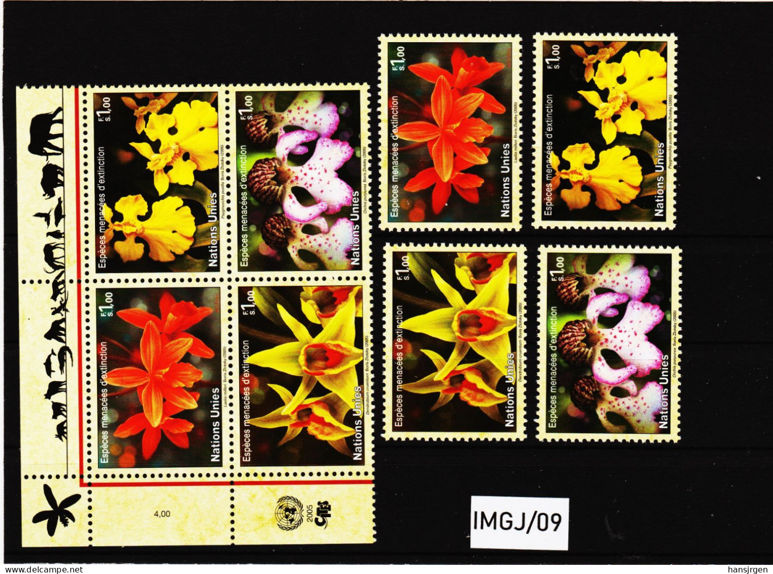 IMGJ/09 UNO GENF 2005 MICHL  510/13  Postfrisch ** SIEHE ABBILDUNG - Unused Stamps