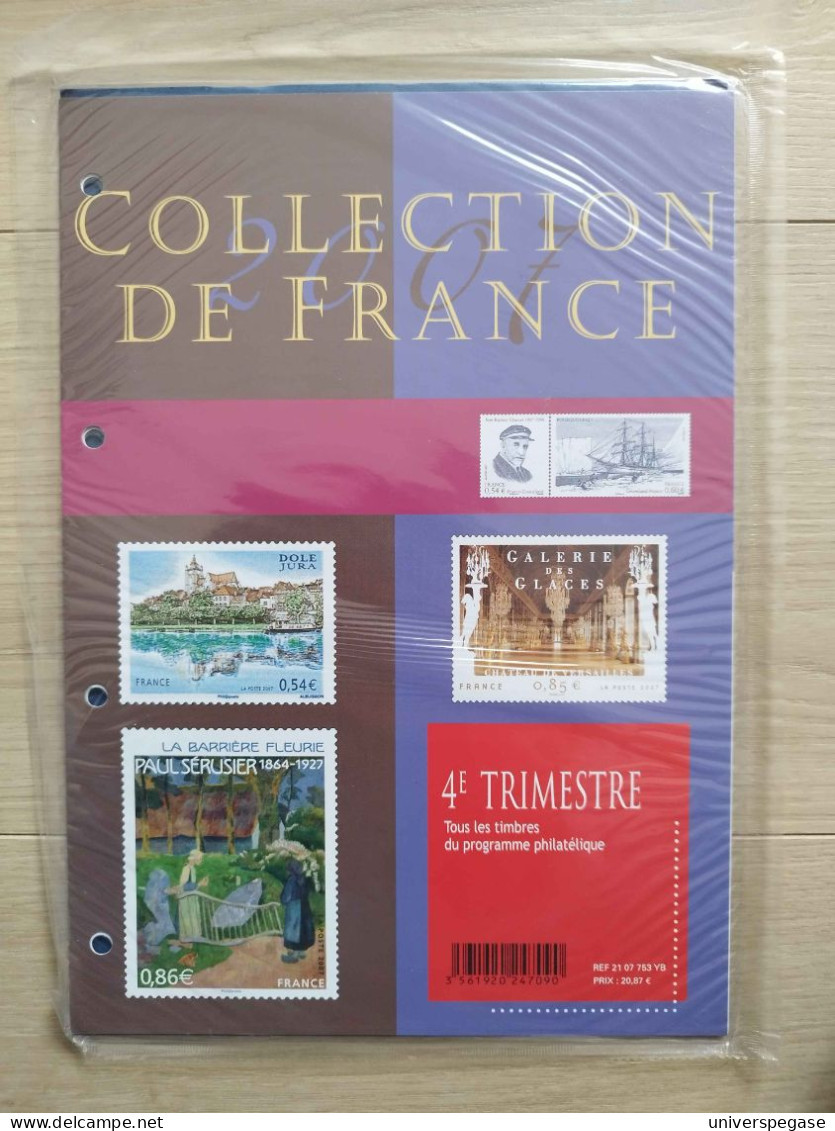 Collection De France 2007 - 4ème Trimestre - Sous Blister - 2000-2009