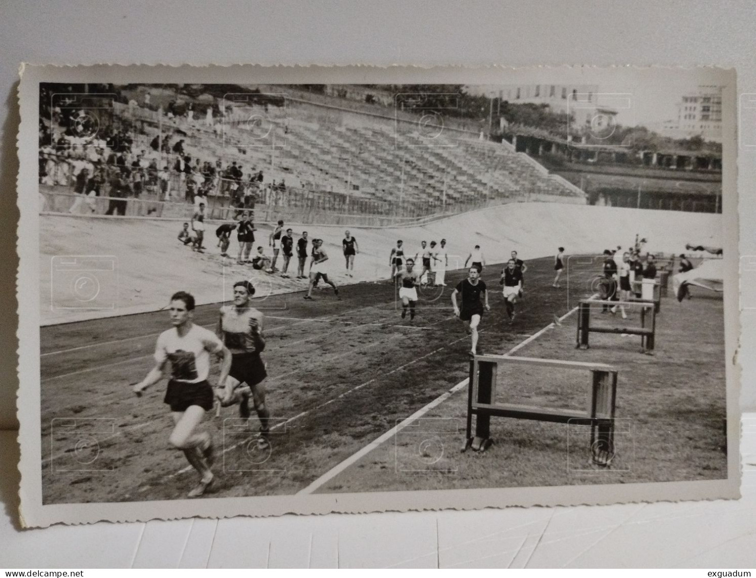 Foto PREZIOSO - Genova 1937. Stadio Concorso Atletica - Athlétisme