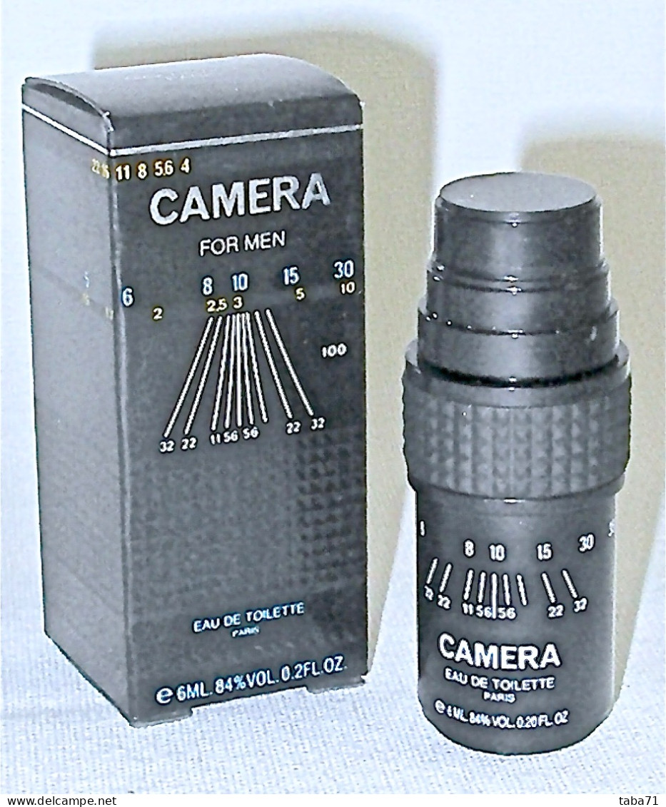 MINI CAMERA FOR MEN MAX DEVILLE Eau De Toilette EDT 6ml With Box - Miniaturas Hombre (en Caja)