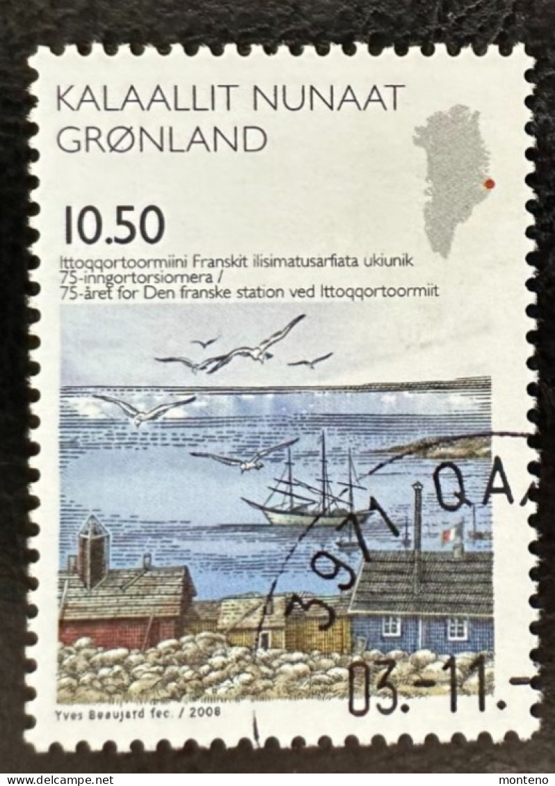 Groenland  2008   Y Et T  496 O  Cachet Rond    Mi 517 - Oblitérés