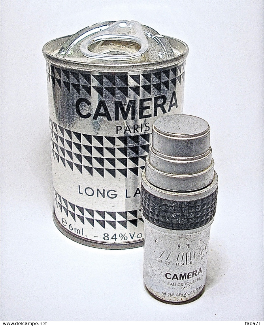 MINI CAMERA LONG LASTING MAX DEVILLE Eau De Toilette EDT 6ml With Box - Miniaturen Herrendüfte (mit Verpackung)