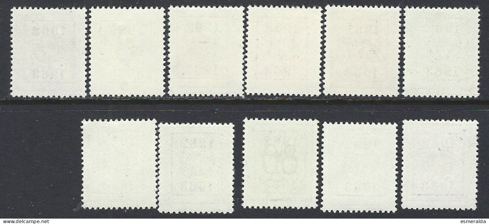 (BL67)   PRE 725/35 , 11 Valeurs  ** - Typo Precancels 1951-80 (Figure On Lion)