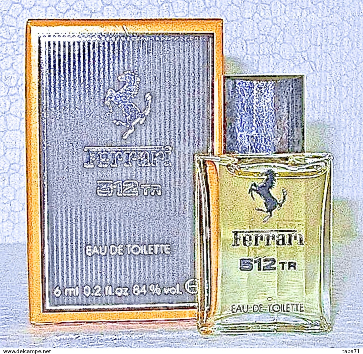 MINI FERRARI 512 TR Eau De Toilette EDT 6ml With Box - Miniatures Men's Fragrances (in Box)