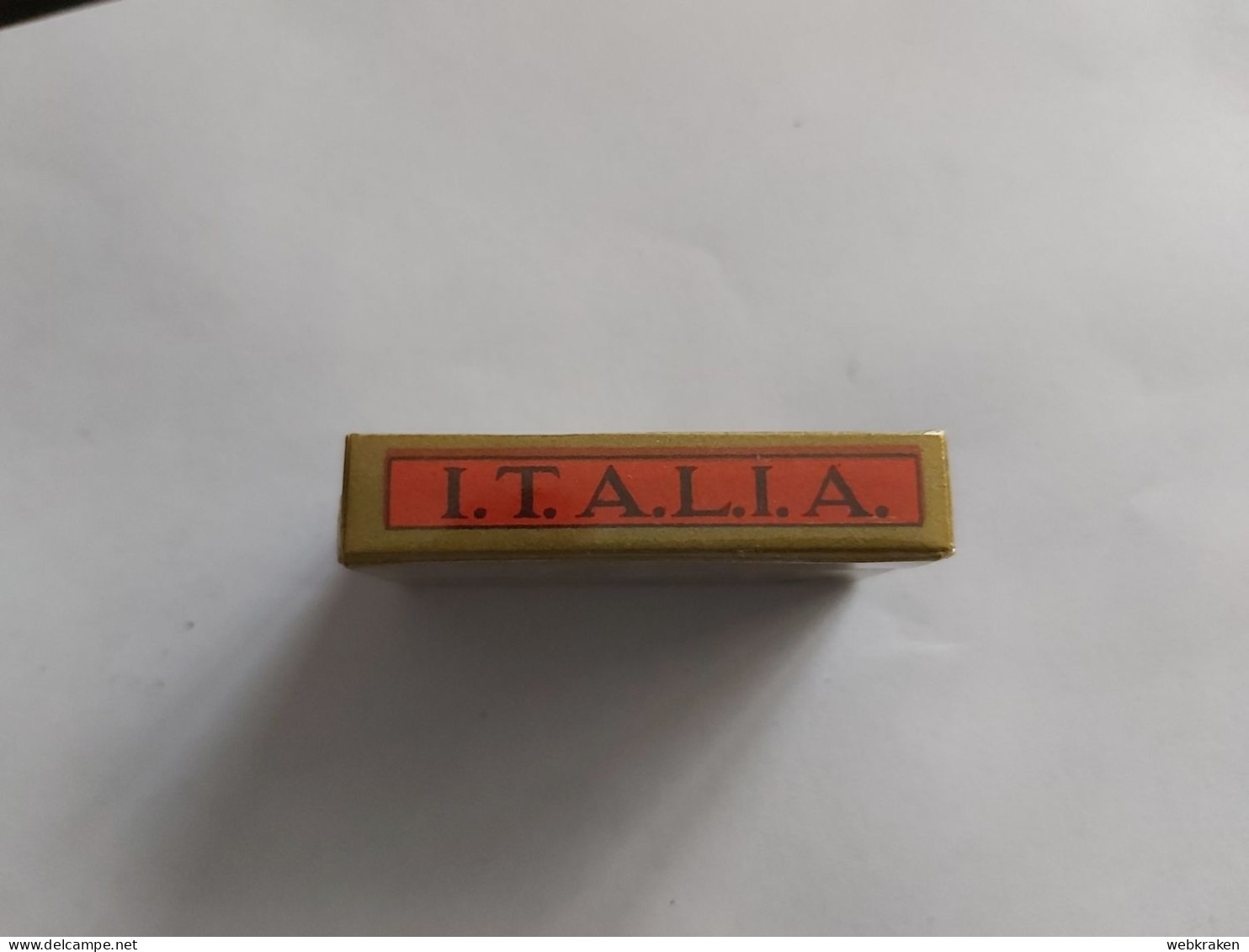 SCATOLETTA SIGILLATA LAMETTE DA BARBA MARCA LAMA ITALIA REGNO - Razor Blades