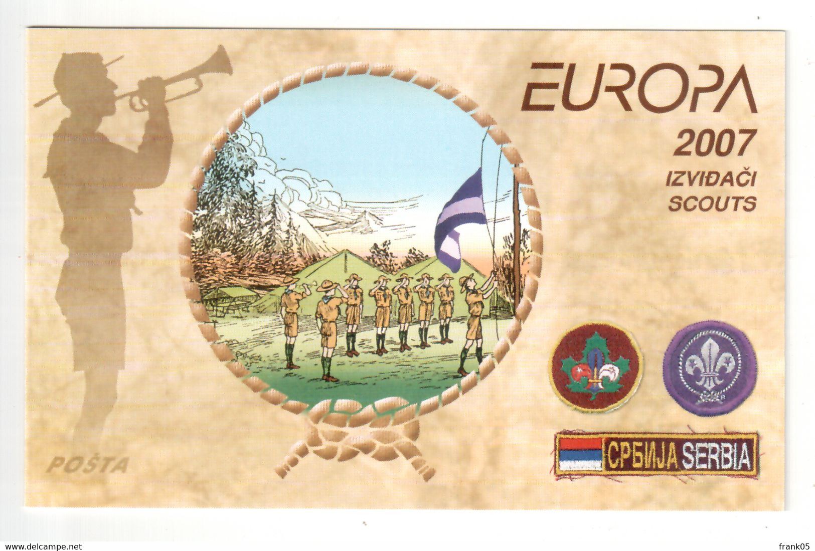 Serbien / Serbia / Serbie 2007 MH/booklet EUROPA ** - 2007