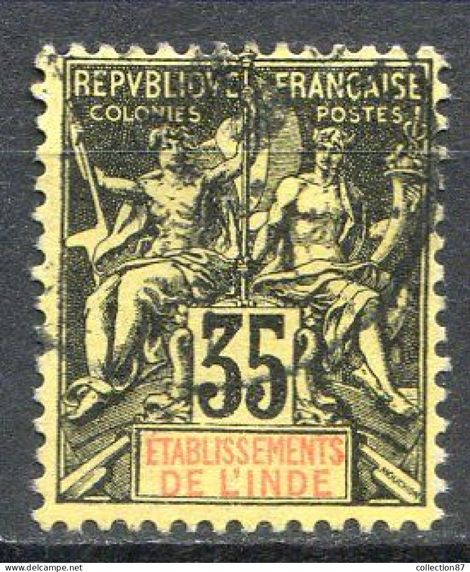 Réf 75 CL2 < -- INDE < N° 17 Ø < Oblitéré Ø Used -- > - Used Stamps