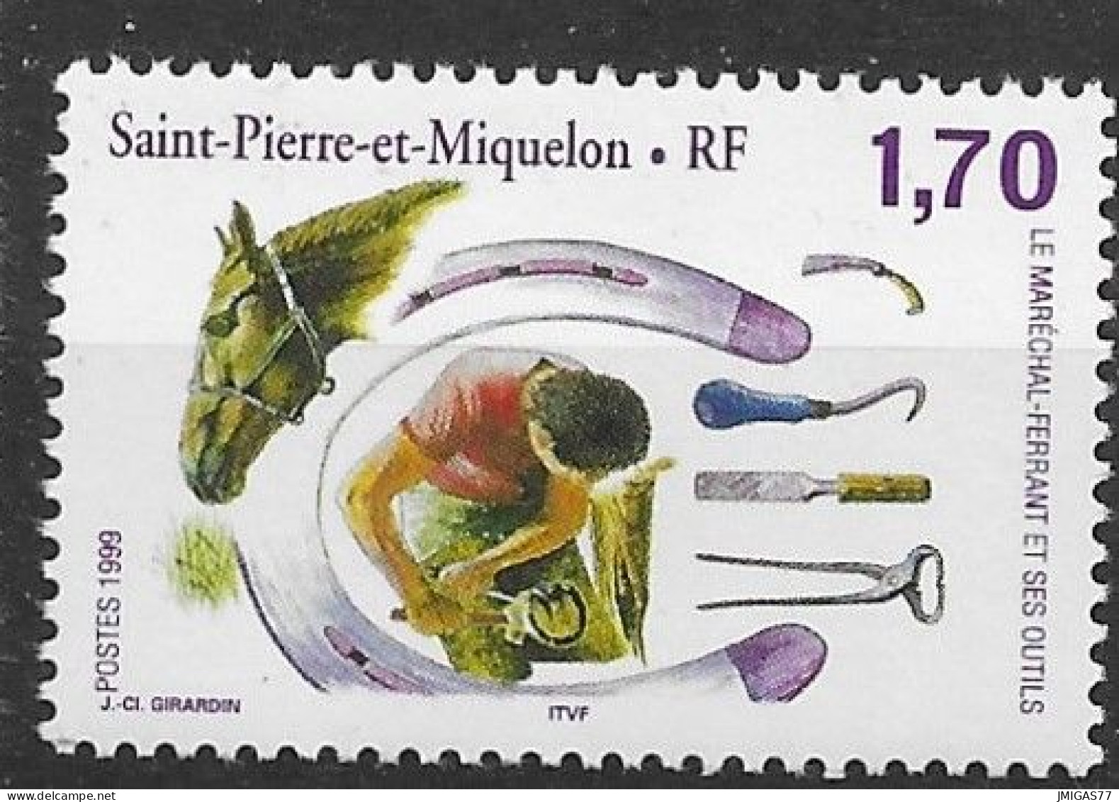 SPM St Pierre & Miquelon N° 689 Neuf ** MNH - Unused Stamps