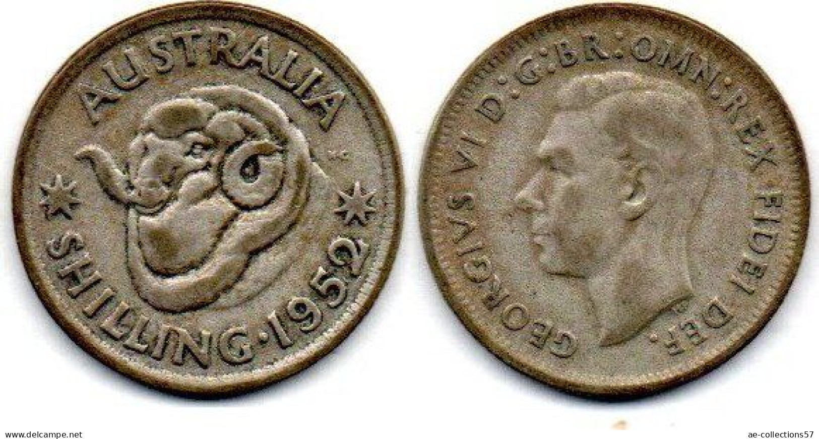 MA 24754 /  Australie - Australia 1 Shilling 1952 TB+ - Shilling