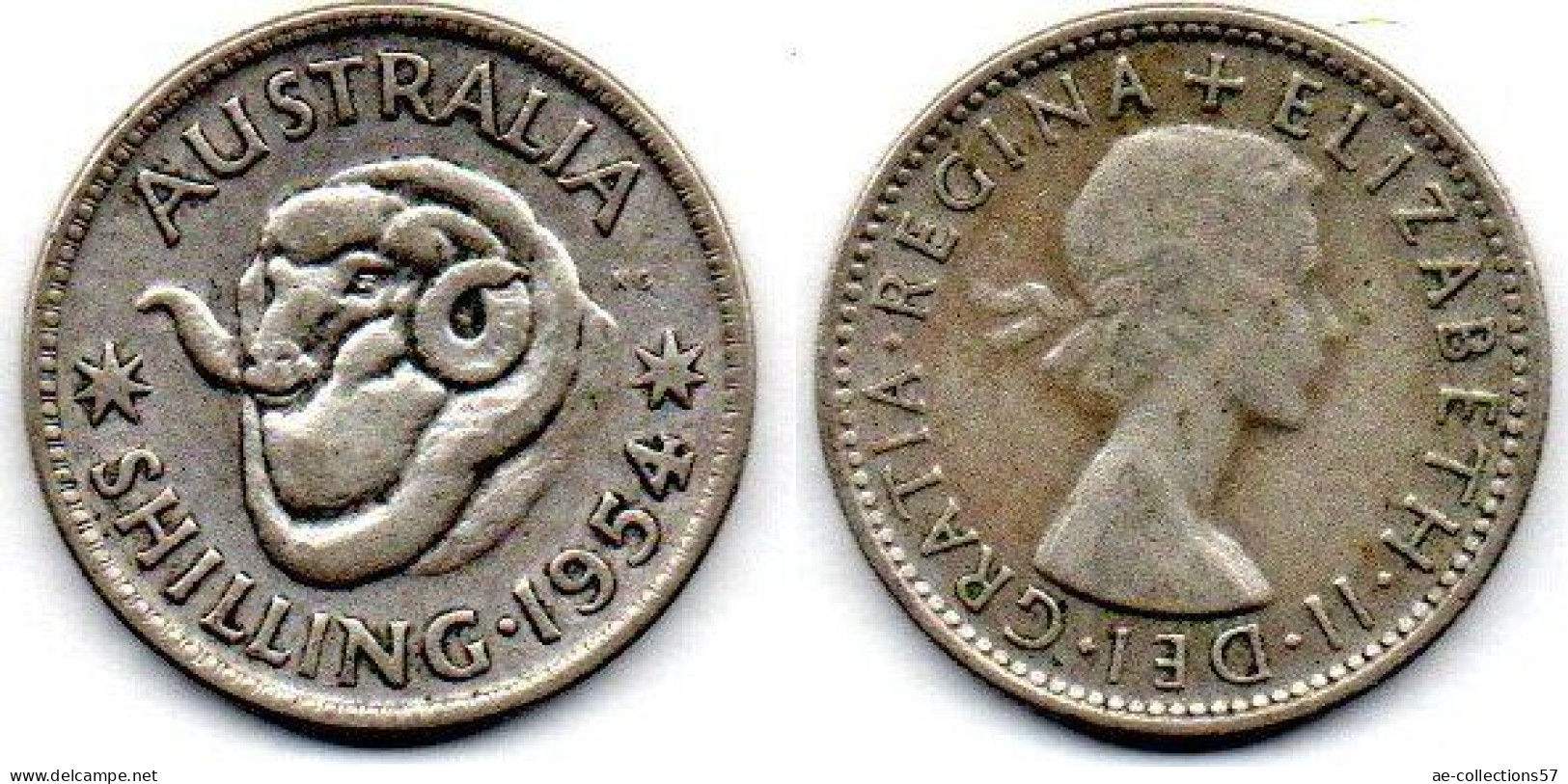 MA 24756 /  Australie - Australia 1 Shilling 1954 TB+ - Shilling