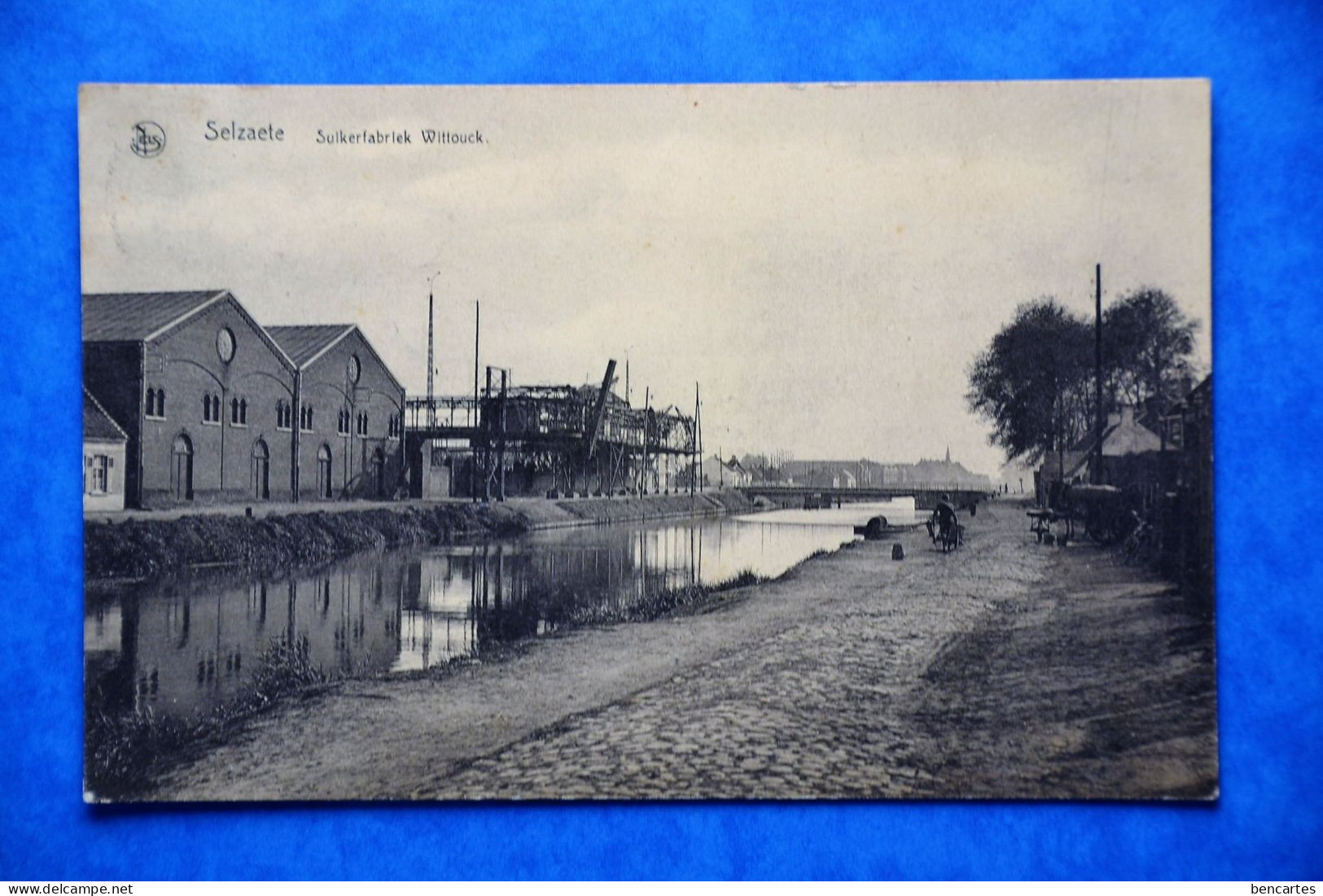 Selzaete 1927: Suikerfabriek Wittouck. Très Rare - Eeklo