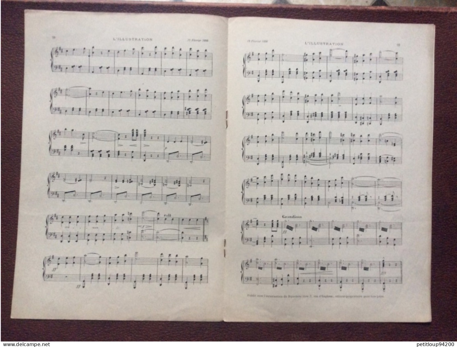 *VALSE DES BLONDES  Repertoire Des Bals De Paris  Ch.RAITER 1898   *MESSALINE  Tragédie Lyrique  ISIDORE De LARA  1900 - Klavierinstrumenten