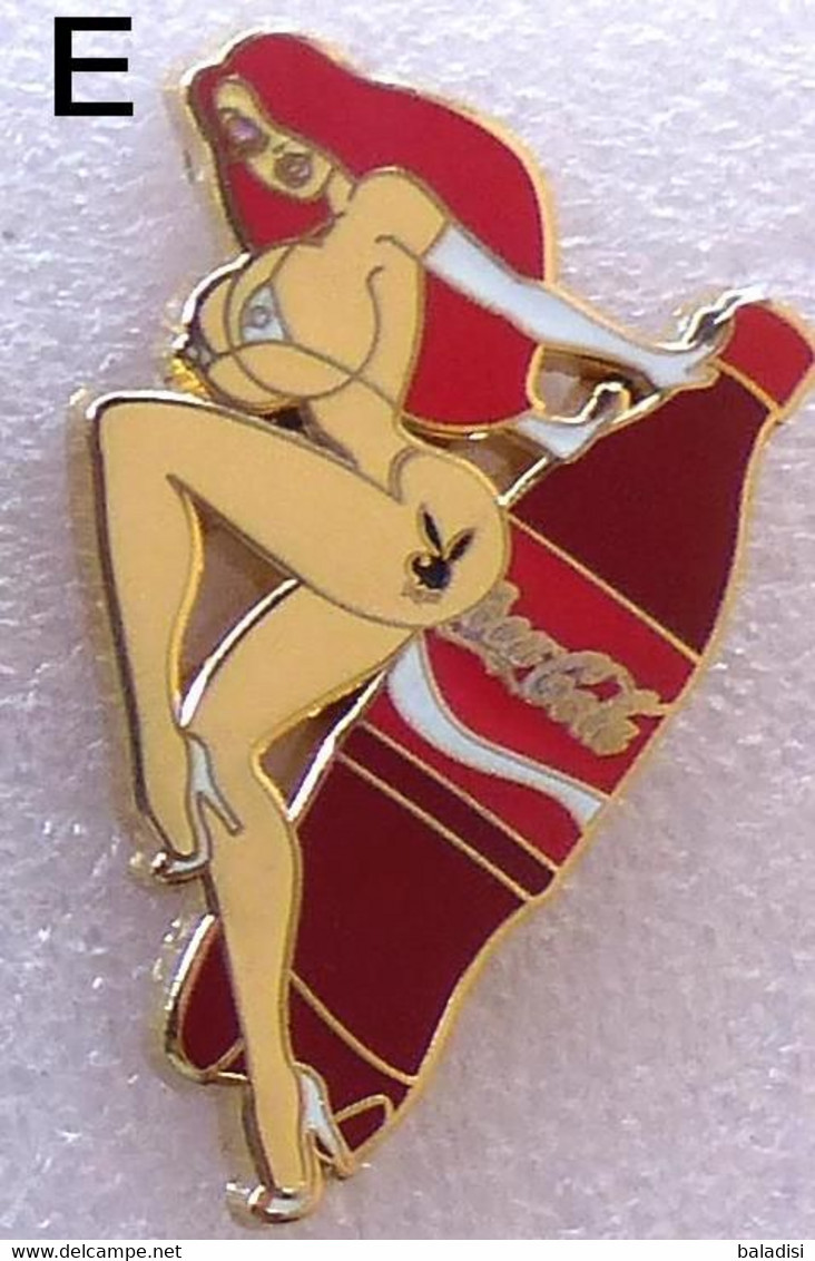 Pins PIN'S COCA COLA PIN-UP JESSICA SEXY PLAYBOY Mesure 5 Cm De Haut, 20 Ex - Coca-Cola