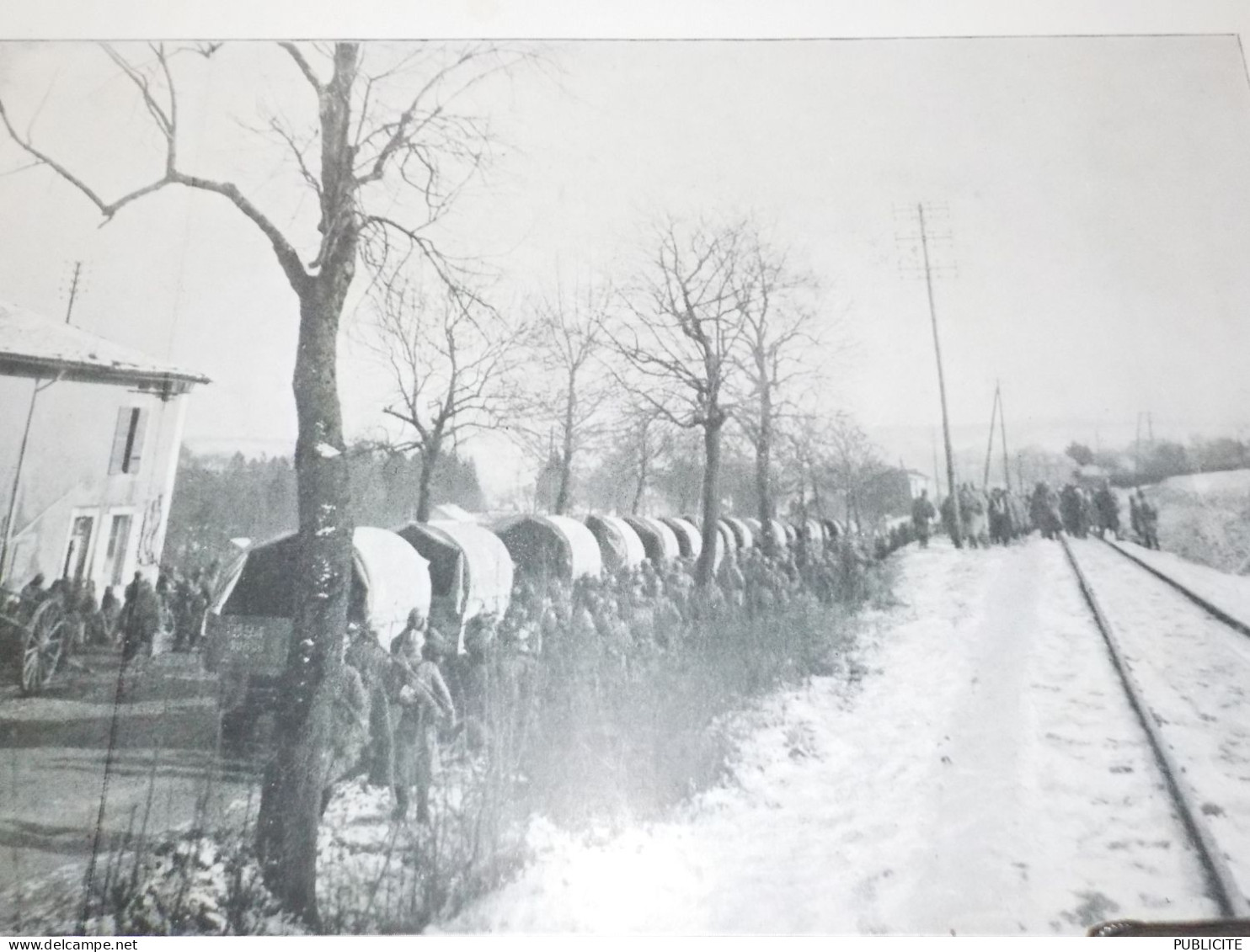 PHOTO PENDANT LA BATAILLE AUTOUR DE VERDUN 1916 - 1914-18