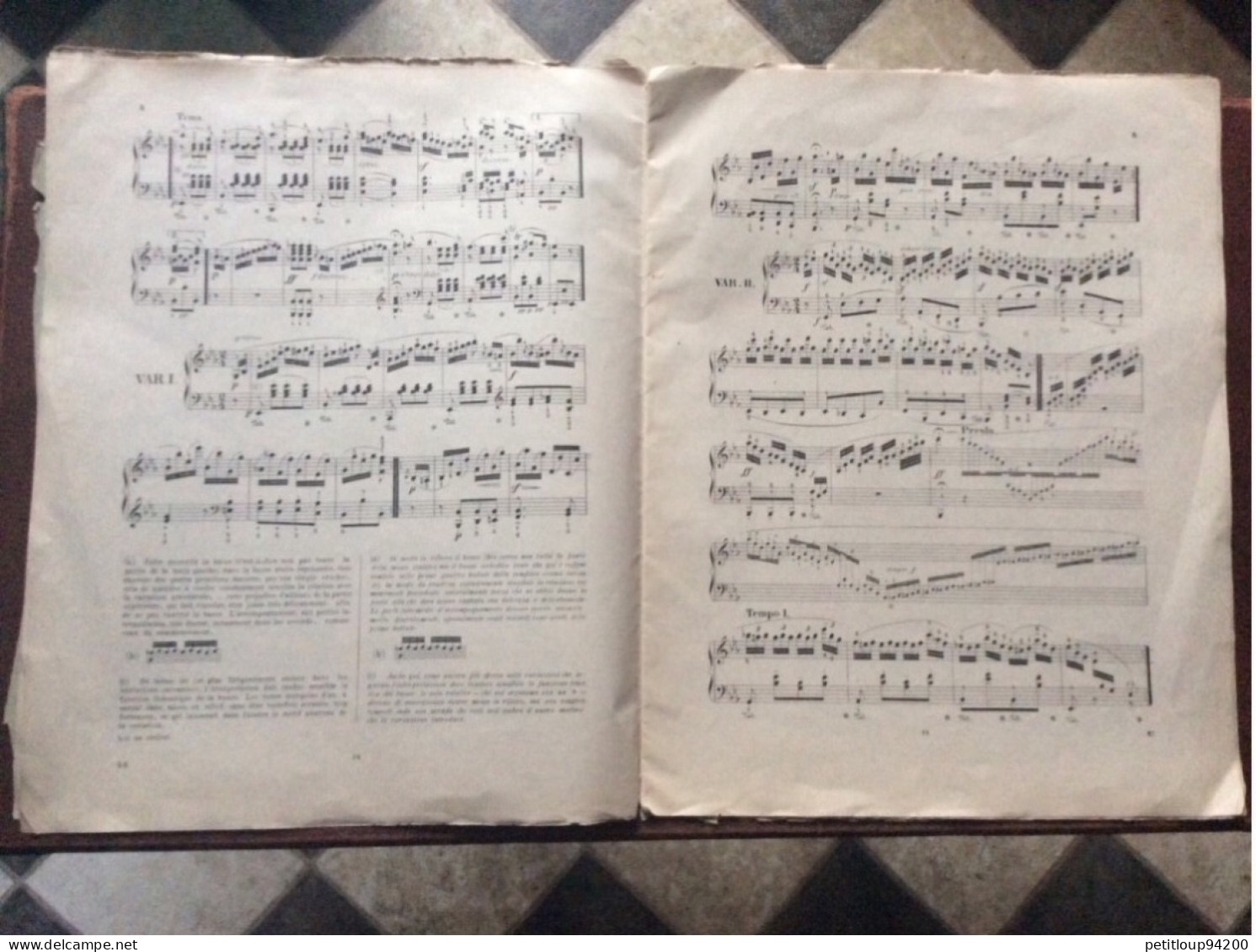 L.VAN BEETHOVEN  Sonates Et Autres Œuvres  ÉDITION COTTA  Stuttgart - Instruments à Clavier
