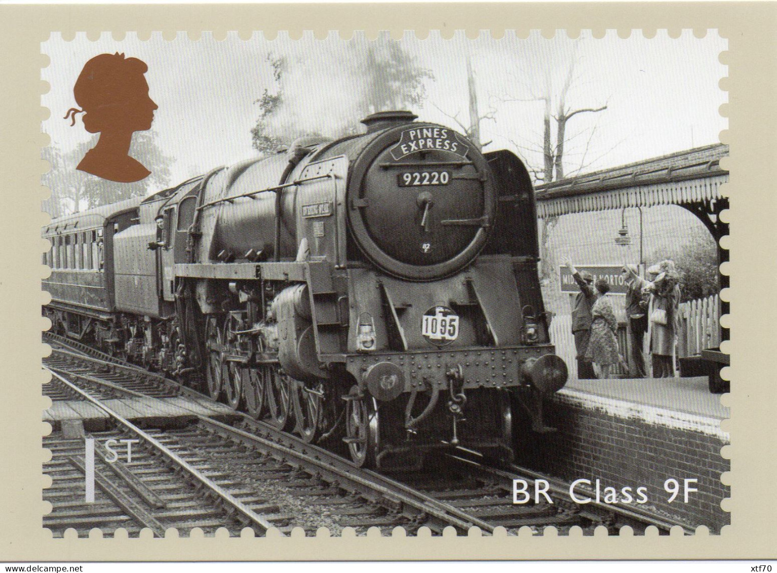 GREAT BRITAIN 2010 Great British Railways Mint PHQ Cards - Carte PHQ