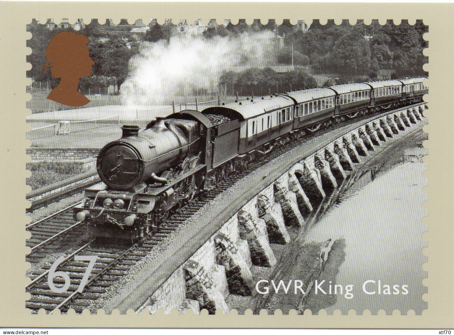 GREAT BRITAIN 2010 Great British Railways Mint PHQ Cards - PHQ Karten