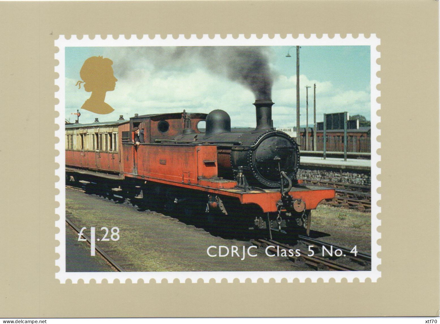 GREAT BRITAIN 2013 Classic Locomotives Of Northern Ireland M/S Mint PHQ Cards - Tarjetas PHQ