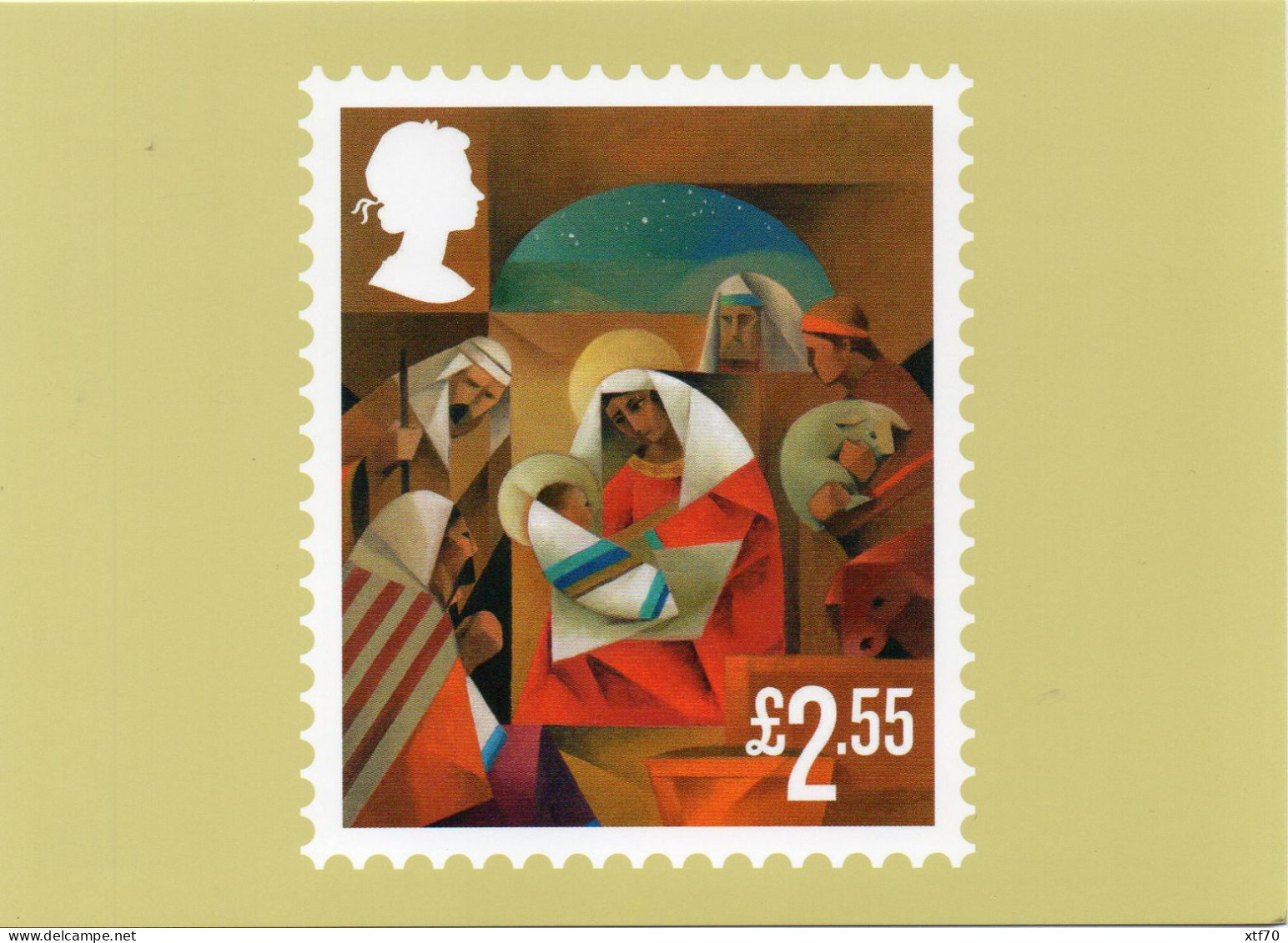GREAT BRITAIN 2021 Christmas mint PHQ cards