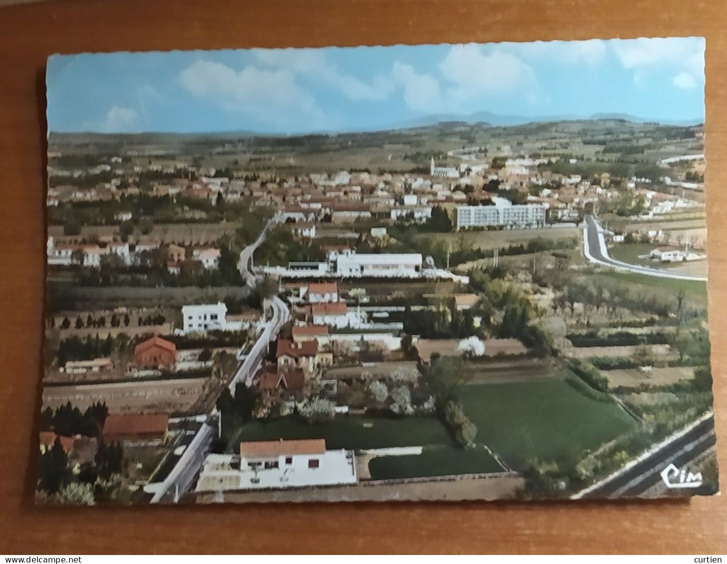 MORIERES Lès AVIGNON . 84 . Vue Generale Aerienne  1975 - Morieres Les Avignon