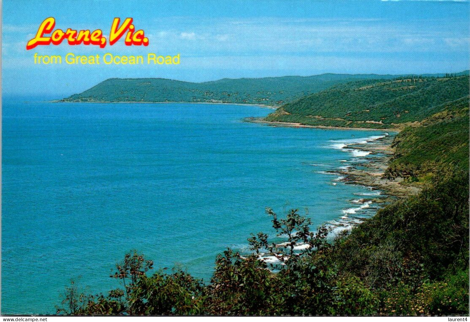 17-9-2023 (1 U 21) Australia - VIC - Lorne & Logan Beach (2 Postcards) - Sonstige & Ohne Zuordnung