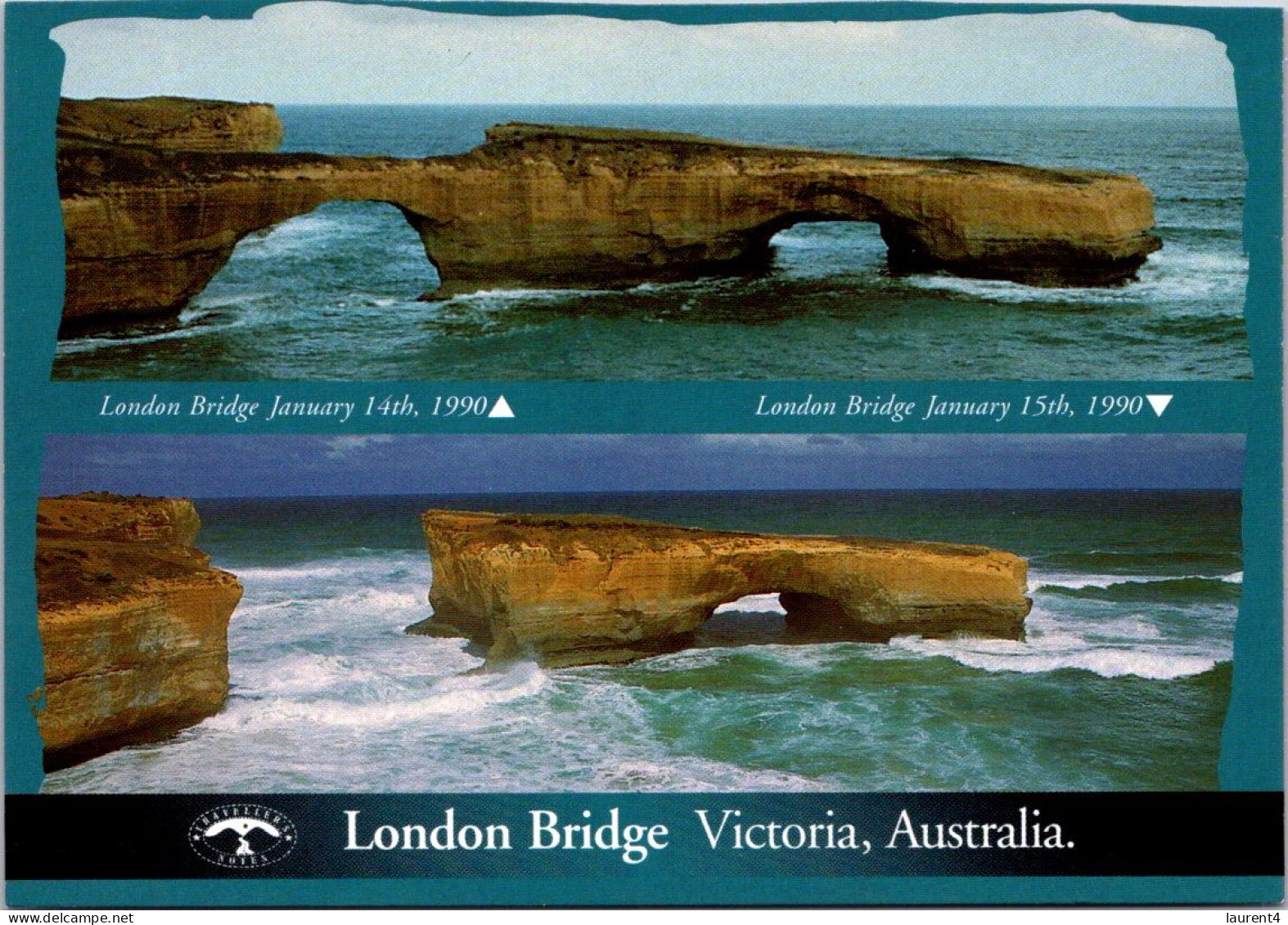 17-9-2023 (1 U 21) Australia - VIC - Twelves Apostles (2 Postcards) - Altri & Non Classificati