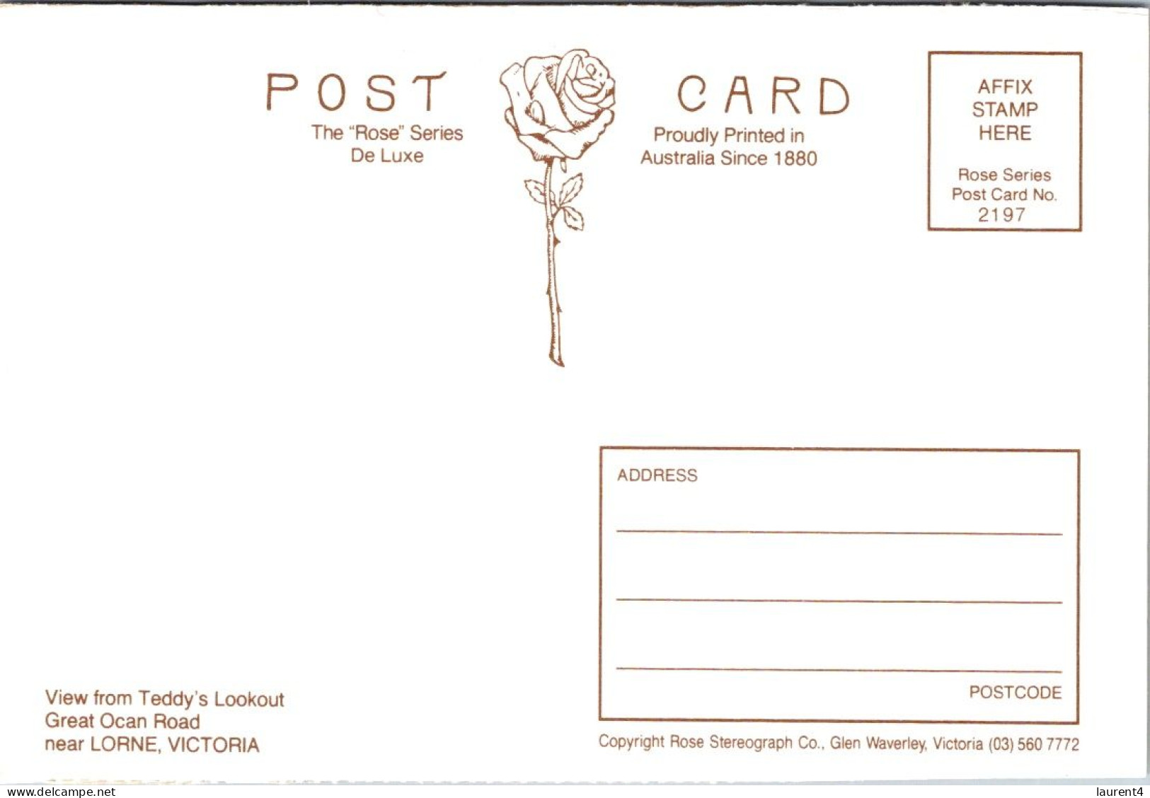 17-9-2023 (1 U 21) Australia - VIC - Lorne (2 Postcards) - Altri & Non Classificati