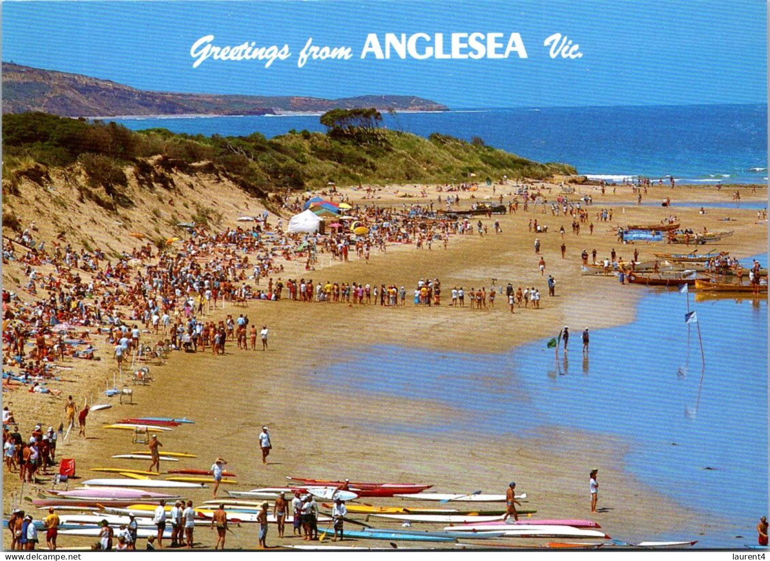 17-9-2023 (1 U 21) Australia - VIC - Anglesea & Lorne (2 Postcards) - Otros & Sin Clasificación