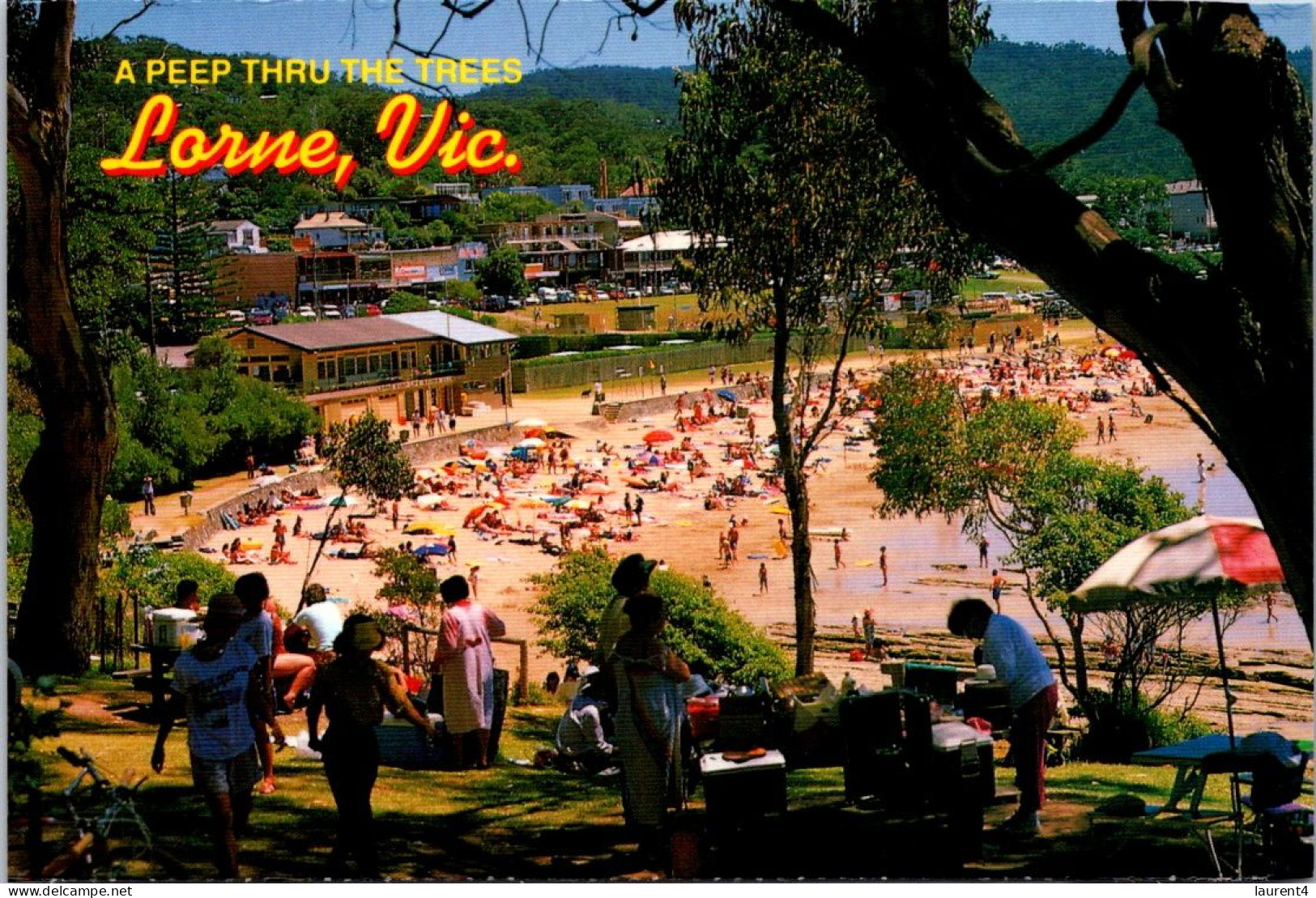 17-9-2023 (1 U 21) Australia - VIC - Anglesea & Lorne (2 Postcards) - Other & Unclassified