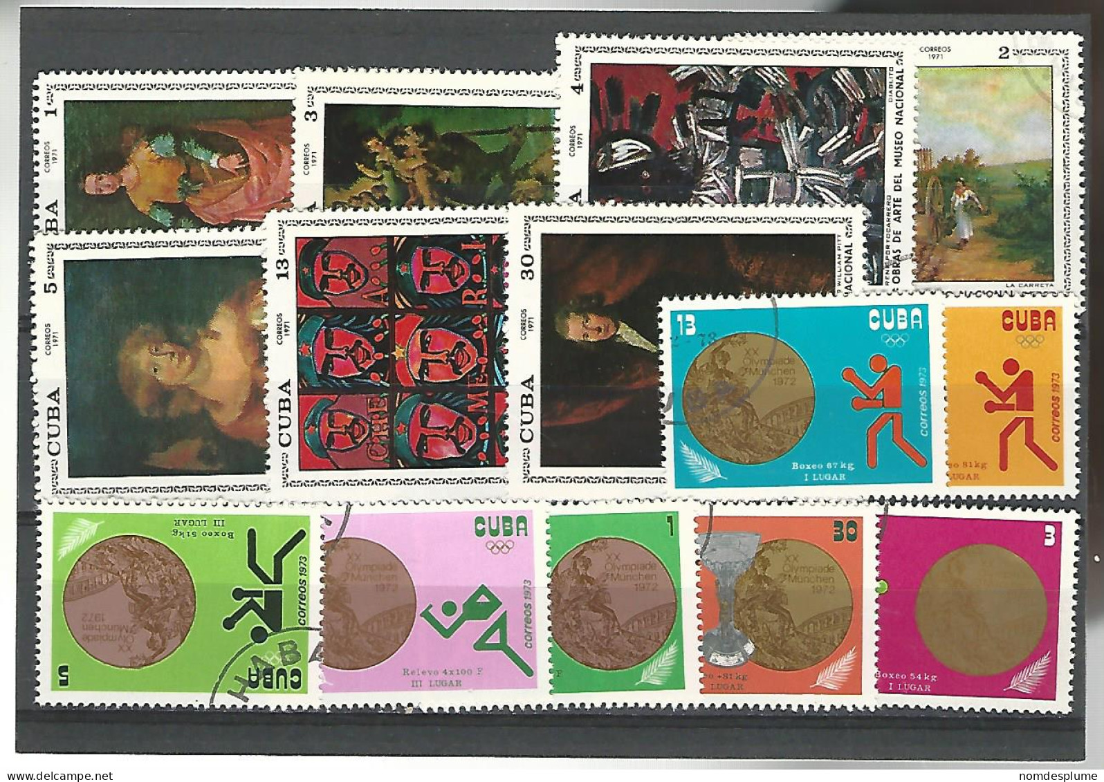 52572 ) Collection Cuba Postmark - Collections, Lots & Séries