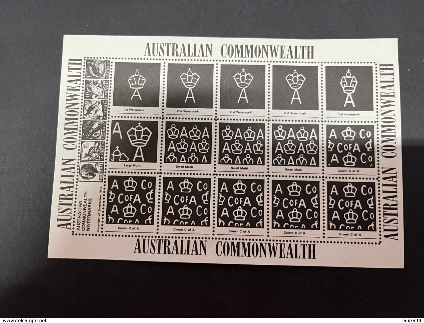 17-9-2023 (stamp) Australia - Cinderella (15 X 10 Cm) - Werbemarken, Vignetten