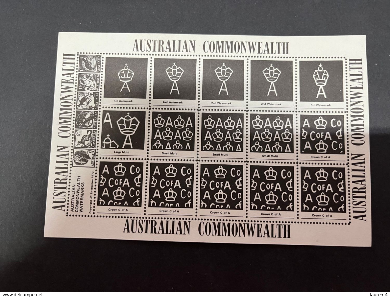 17-9-2023 (stamp) Australia - Cinderella (15 X 10 Cm) - Cinderelas