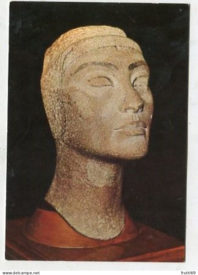 AK 164093 EGYPT - Unfinished Quartzite Head Of Queen Nefertiti 18th. Dyn. 1364 B.C. - Musei
