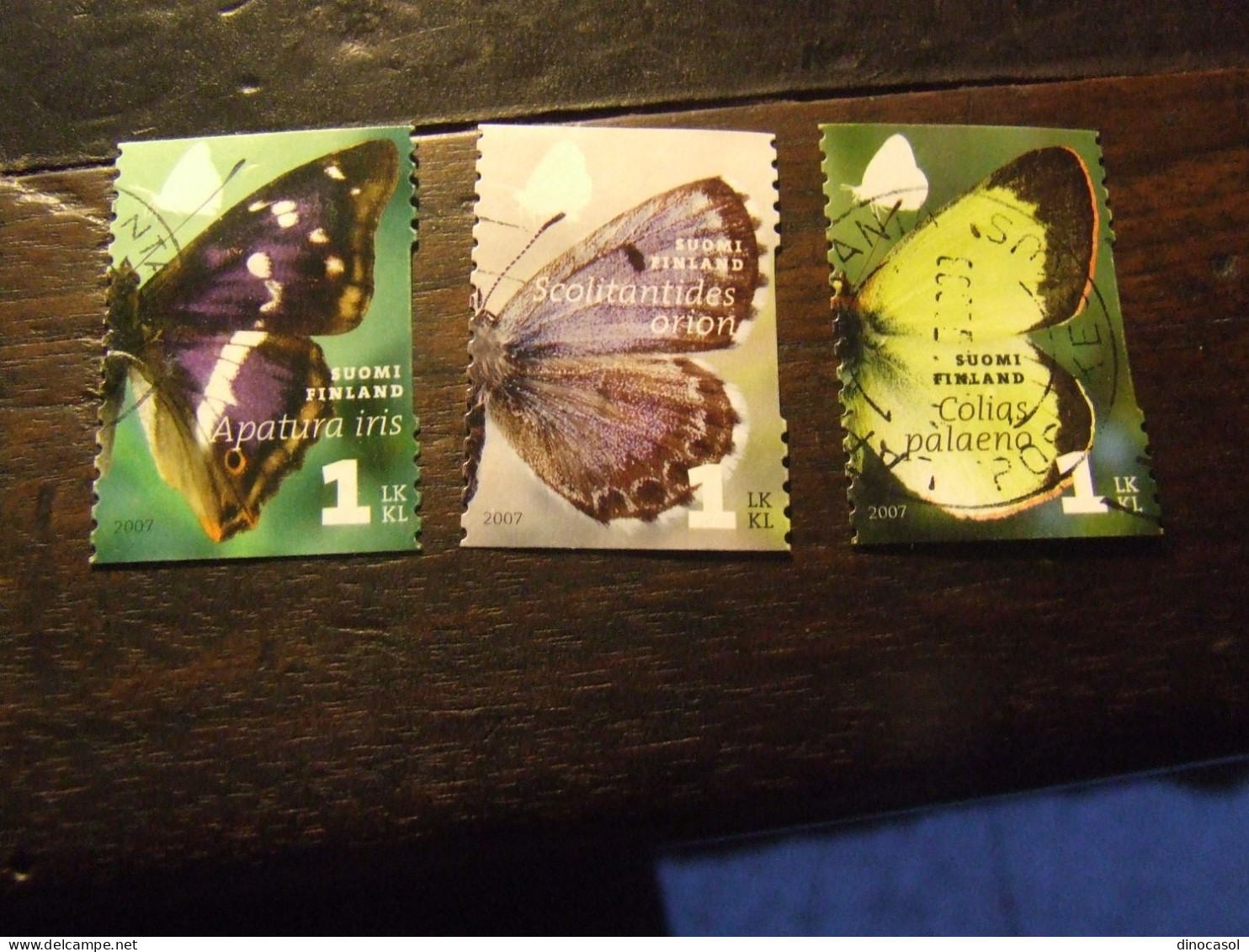 FINLANDIA 2007 FARFALLE USATO - Used Stamps