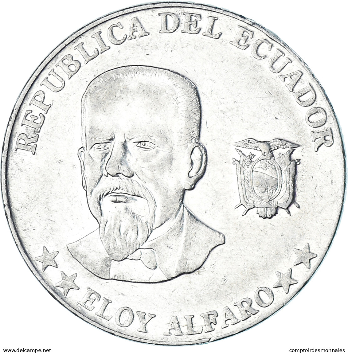 Monnaie, Équateur, 50 Centavos, Cincuenta, 2000 - Ecuador