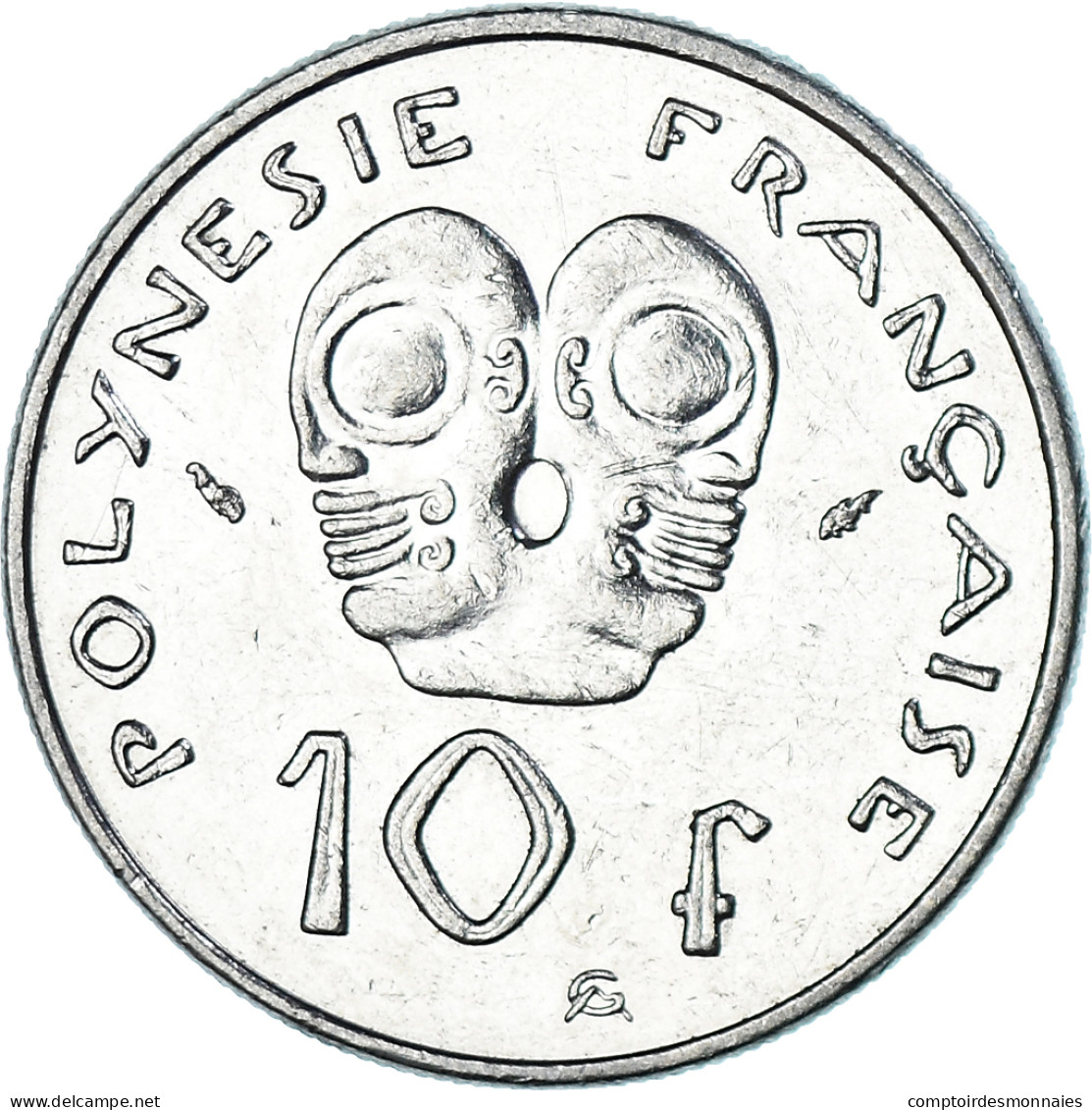 Monnaie, Polynésie Française, 10 Francs, 1985 - Polynésie Française