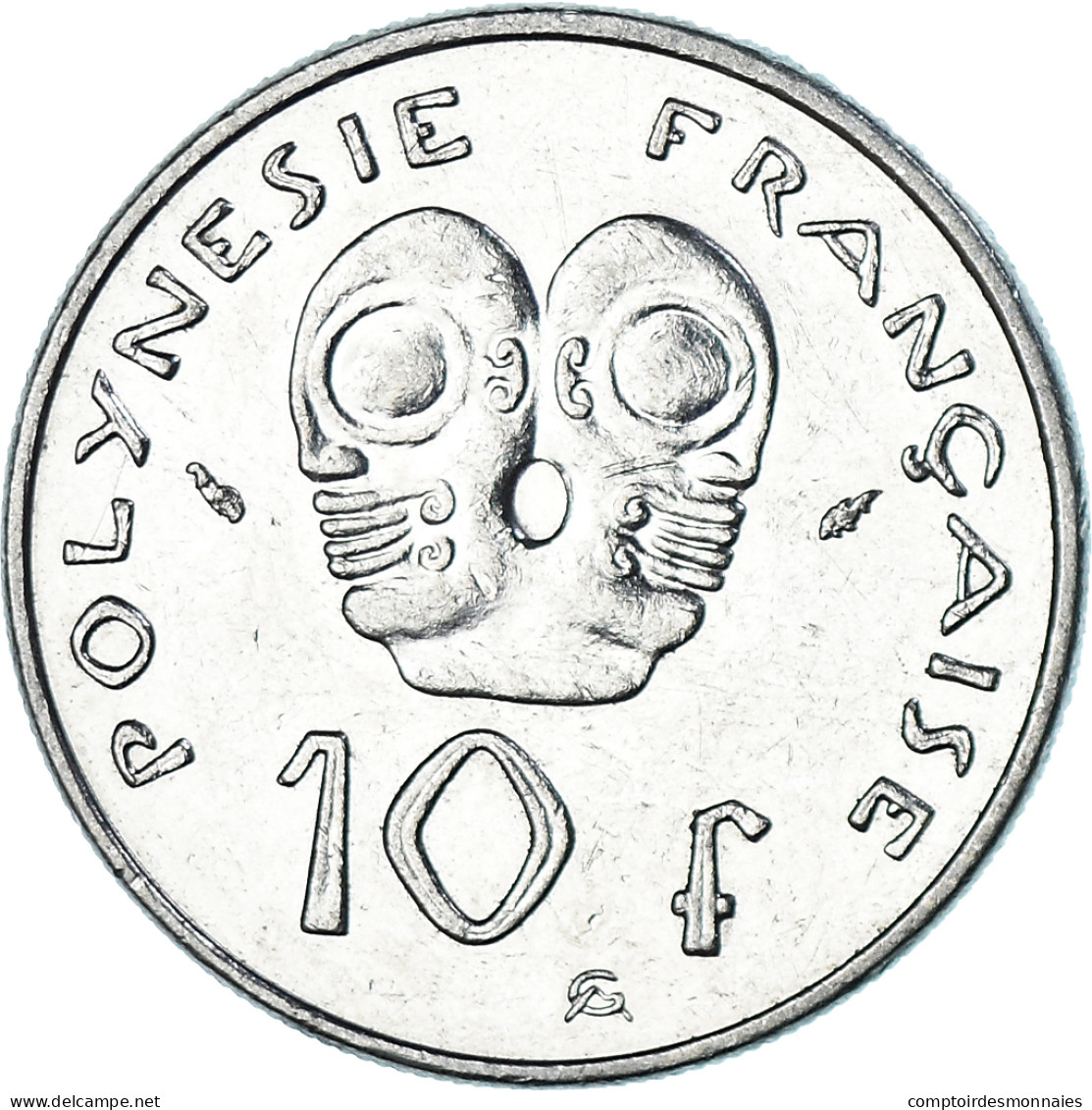 Monnaie, Polynésie Française, 10 Francs, 1985 - Französisch-Polynesien