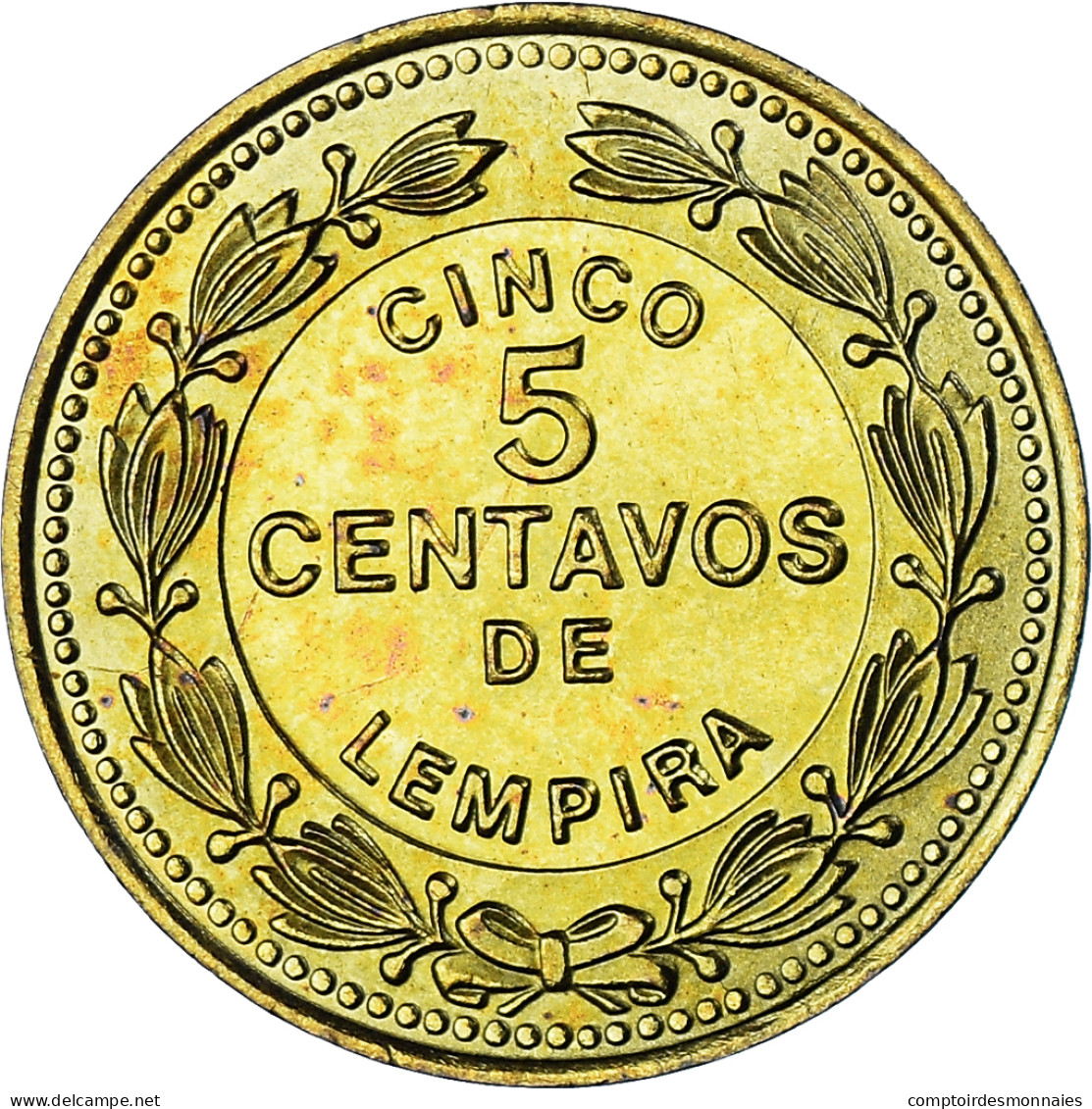 Monnaie, Honduras, 5 Centavos, 1989 - Honduras