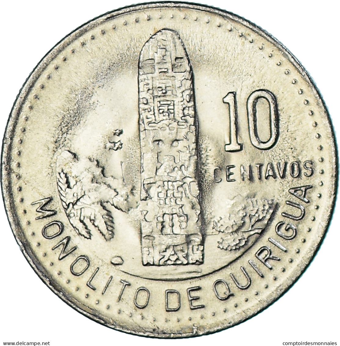 Monnaie, Guatemala, 10 Centavos, 1991 - Guatemala