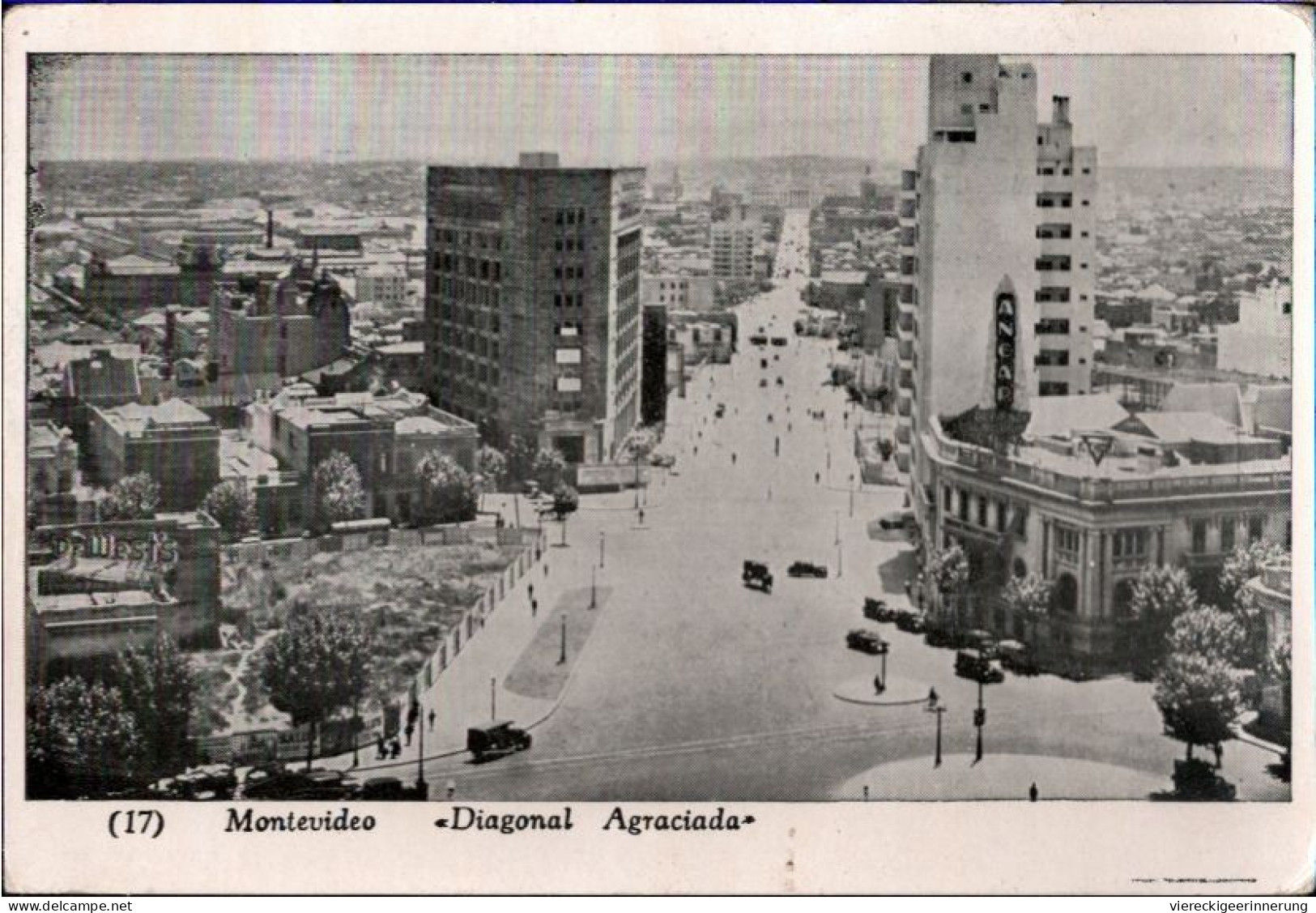 ! Alte Ansichtskarte Montevideo , Uruguay - Uruguay