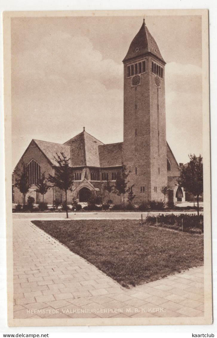 Heemstede - Valkenburgerplein M. R.K. Kerk  - (Nederland/Noord-Holland) - Beverwijk